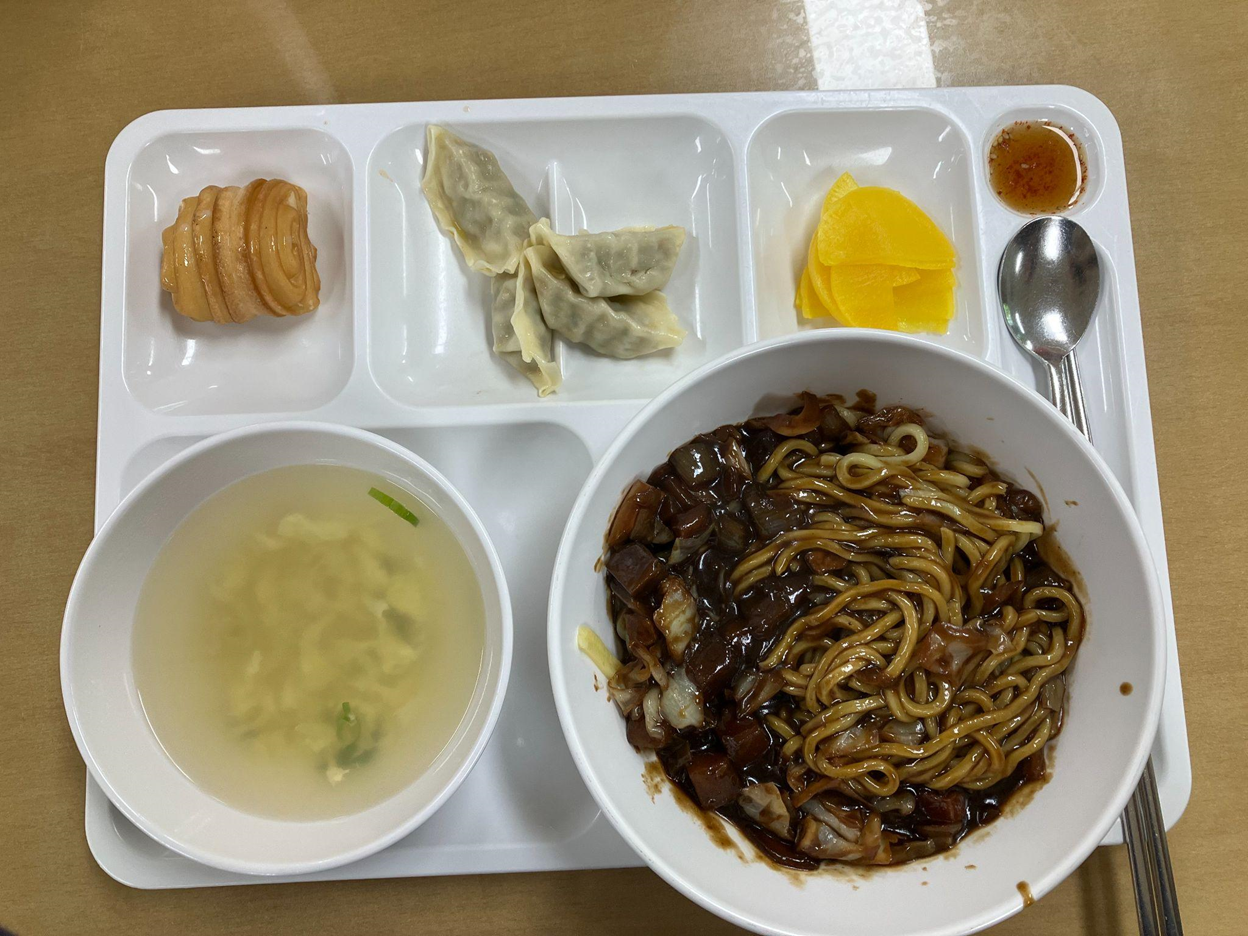 Cafeteria Food in Korea
